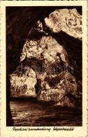 1937 Tapolca, Tavasbarlang, folyosó részlet