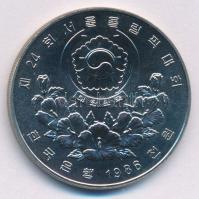 Dél-Korea 1986. 1000W Cu-Ni "XXIV. Nyári Olimpia 1988. Szöul - Kosárlabda" T:UNC,AU South ...