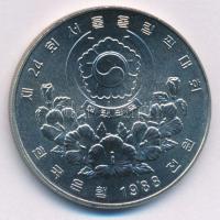 Dél-Korea 1987. 1000W Cu-Ni "1988. Nyári Olimpiai Játékok - Szöul / Asztalitenisz" T:UNC S...