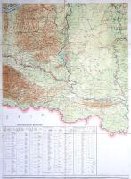 [Térkép] A Magyar Állam közigazgatási térképe. Méretarány: 1 : 400.000. (1914)
Budapest, 1914. A M....