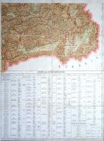 [Térkép] A Magyar Állam közigazgatási térképe. Méretarány: 1 : 400.000. (1914)
Budapest, 1914. A M....