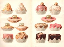 Hegyesi József: 
A legujabb házi czukrászat kézikönyve.
Budapest, 1893. Szerző - Czettel és Deutsc...