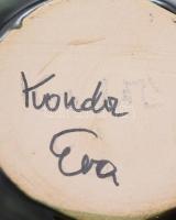 Kondor Éva (1938-): Design váza. Jelzett, hibátlan, m: 14 cm