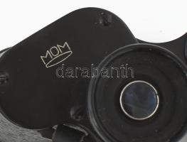 MOM távcső, lencséi koszosak vagy sérültek, bőr tokban