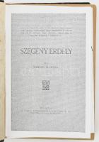 Tábori Kornél: Szegény Erdély. [Bp., 1918.,Magyar Kereskedelmi Közlöny], 3-191+1 p. Átkötött félvászon-kötés, kissé kopott, másolattal pótolt címlappal.