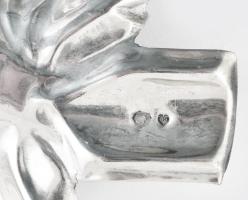 Ezüst (Ag) tálka, jelzett, nettó: 29,52 g