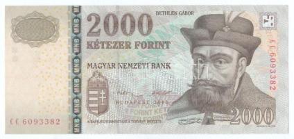 2013. 2000Ft "CC 6093382" T:AU