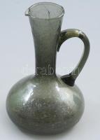 Design buborékos anyagú váza, hibátlan, m: 19 cm