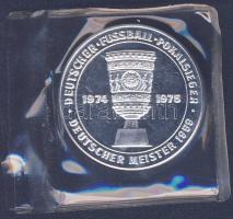 Németország 1975. "Németország labdarúgó kupanyertes" Ag 20g eredeti vákuumcsomagolásban T:PP