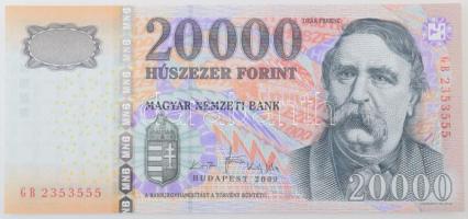 2009. 20.000Ft "GB 2353555" T:UNC