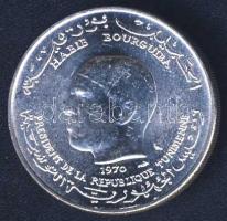 Tunézia 1970. 1D Ag "FAO - Bourguiba" T:1/2+ Tanúsítvánnyal!