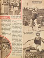 1956 A Képes Sport teljes III. évfolyama: 1-43. szám, 1956. jan. 3. - okt. 23. (közte a ritka októbe...