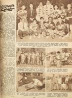 1956 A Képes Sport teljes III. évfolyama: 1-43. szám, 1956. jan. 3. - okt. 23. (közte a ritka októbe...