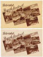 Püspökfürdő, Szentlászlófürdő, Baile 1 Mai, Baile Episcopiei (Nagyvárad, Oradea); - 5 db RÉGI város ...