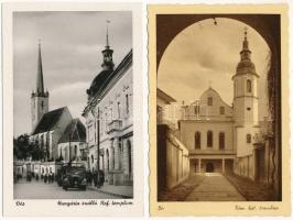 Dés, Dej; - 10 db RÉGI város képeslap, több egyforma / 10 pre-1945 town-view postcards, some alike