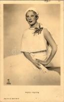 Honti (Honthy) Hanna egy korai fotón. Ross B.V.G. Berlin SW 68. Angelo felvétele / Hungarian actress (b)