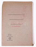 1978 Bp., Körmöcbánya veszedelme, gépirat 3 db fotóval