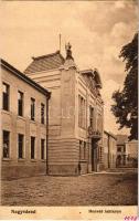 1918 Nagyvárad, Oradea; Honvéd laktanya / K.u.K. military barracks (ázott sarkak / wet corners)