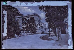 Herkulesfürdő, Herkulesbad, Baile Herculane; Fürdő. A képeslap eredeti foto polimer kliséje! / spa, ...