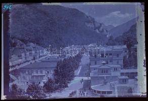 Herkulesfürdő, Herkulesbad, Baile Herculane; Fürdő. A képeslap eredeti foto polimer kliséje! / spa, ...