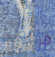 HP jelzéssel: Színes kép. Olaj, vászon. 40x50 cm