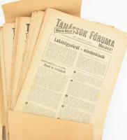 cca 1975-1985 Magyar Hírlap újságmellékletek, összesen kb. 40-50 db, vegyes állapotban