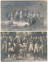 NAPOLEON - 15 db régi képeslap, közte 1 modern