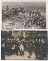 NAPOLEON - 15 db régi képeslap, közte 1 modern