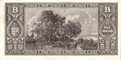 1946. 1000.000BP (9x) egyik darabon papírránccal T:II+