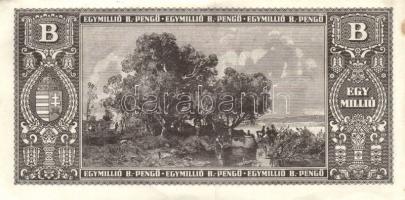 1946. 1000.000BP (9x) egyik darabon papírránccal T:II+