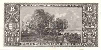 1946. 1.000.000BP (5x) T:II+ egyszer hajtva, törve nem