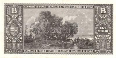 1946. 1.000.000BP (7x) T:II+ egyszer hajtva, törve nem