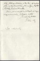 1932 Dr. Kéri Pál műgyűjtő levele Kézdi-Kovács László (1864-1942) festőművész, műkritikus részére, a...