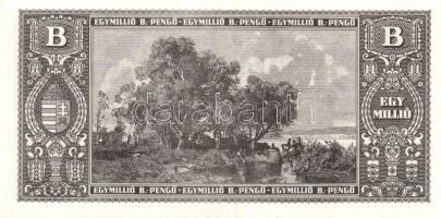 1946. 1.000.000BP (8x) T:II+ egyszer hajtva, törve nem