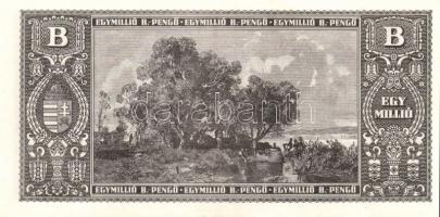 1946. 1.000.000BP (8x) T:II+ egyszer hajtva, törve nem