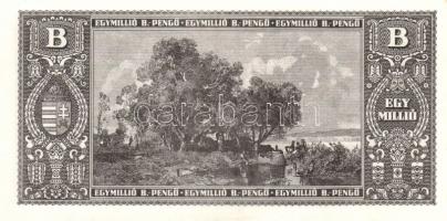 1946. 1.000.000BP (8x) T:II+ egyszer hajtva, törve nem