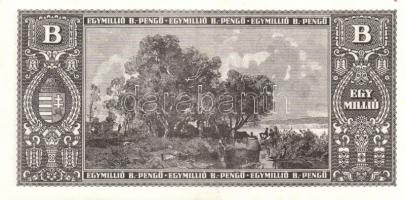 1946. 1.000.000BP (8x) T:II+ egyszer hajtva, törve nem