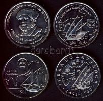 Portugália 2000. 200Esc (4x) 4 klf motívummal T:1