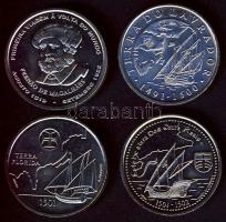 Portugália 2000. 200Esc (4x) 4 klf motívummal T:1