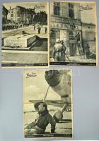 1944 Képes Vasárnap 3 száma (18,,21,25.), 1944. május 2., 23., június 20. Benne gazdag háborús képanyaggal. Változó állapotban, közte szakadt.