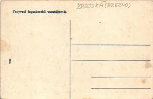 Tiszolc, Tisovec; Fenyves fogaskerekű vasútállomás, gőzmozdony, este / Zbojská cogwheel railway stat...