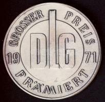 NSZK 1971. "Német Mezőgazdasági Társaság" plakett T:1