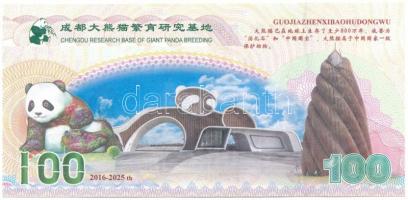Kína 2025. 100Y "Panda" fantázia bankjegy T:AU
China 2025. 100 Yuan "Panda" fan...