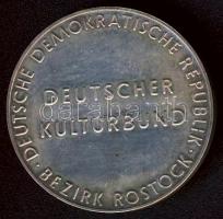 NSZK 1966. "Ostseewoche - Érmekiállítás" fém emlékérem T:1