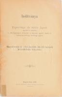 1897 Magyaróvár, Indítvány a Magyarország és Alsó-Ausztria közötti határok helyreállítása tárgyában, 15p