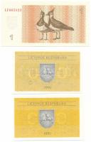 Litvánia 1991-1992. 0,20T - 1T (3xklf) T:AU
Lithuania 1991-1992. 0,20 Talonas - 1 Talonas (3xdiff) ...