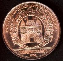 NSZK 1980. "275 éves Charlottenburg" fém emlékérem T:exPP