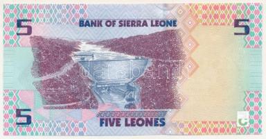 Sierra Leone 2022. 5L "CU 883291" T:AU, hullámos papír
Sierra Leone 2022. 5 Leones "...