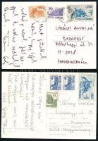 Románia 1994 2 db képeslap