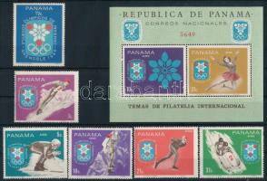 Winter Olympics, Grenoble set + block, Téli olimpia, Grenoble sor +blokk